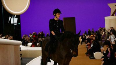 Horse Struts Catwalk at Chanel’s Paris Haute Couture Show
