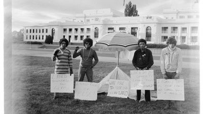 Aboriginal Tent Embassy — 'the guys who woke up Australia' — marks its 50th anniversary