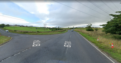 Man dies after horror two-car crash on Ayrshire country road