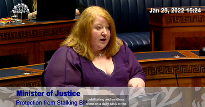 Northern Ireland stalking law a “key priority”, Naomi Long tells Assembly