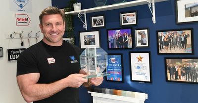 Lanarkshire double glazing company celebrates prestigious industry prize