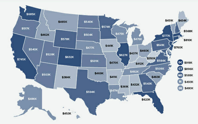Here’s how much you have to earn to be in top one per cent in each state