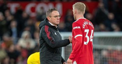 Man Utd outline Donny van de Beek stance which goes against Ralf Rangnick comments