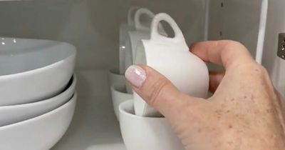 Expert's kitchen organising hack could double space and prevent messes