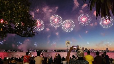 Australia Day 2022: Fireworks launched to mark end of revelry and protests