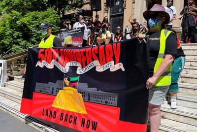 Protests, citizenship festivities mark contentious Australia Day holiday