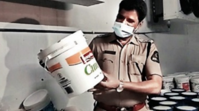 Telangana: Milk unit raided, adulterated products of top brands seized