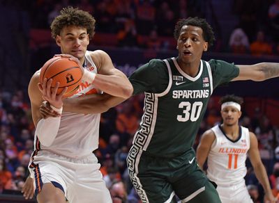 Sluggish start costs Michigan State basketball, drops key game to Illinois