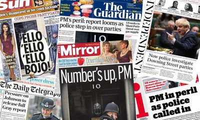 ‘Number’s up, PM’: what the papers say as Gray report looms