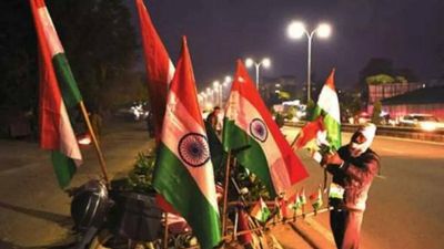 Pandemic hits tricolour sales in Jaipur