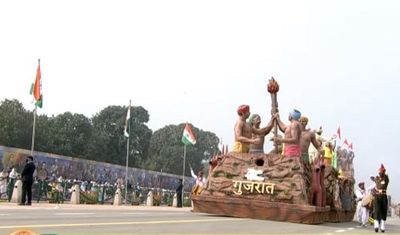 Republic Day 2022: Gujarat tableau shows 1922 massacre of tribal freedom fighters by British