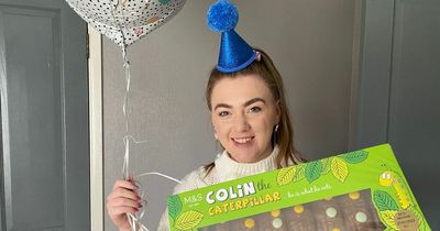 Colin the Caterpillar - could the M&S cake serve 30 people at a party?