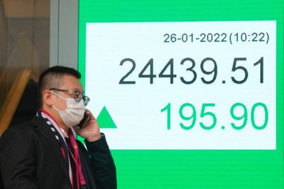 Asian shares mixed ahead of Fed policy statements
