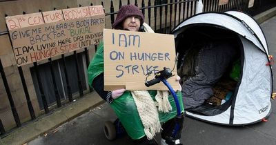Edinburgh mum goes on hunger strike over the death of her baby boy