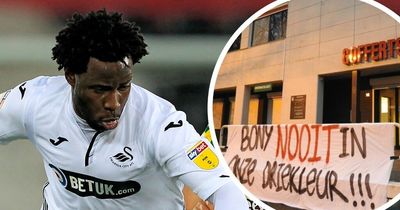 Former Swansea City star Wilfried Bony training with new club but some fans really aren't happy about it