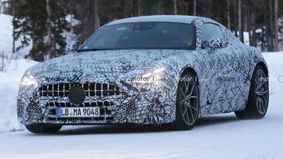 2023 Mercedes-AMG GT Coupe Spied In More Potent Specification