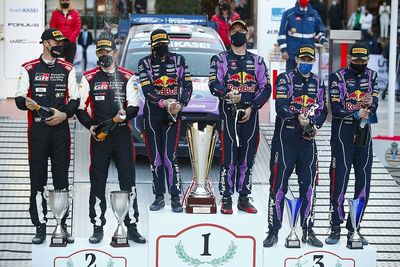 Breen: A "bit surreal" to share Monte WRC podium with Ogier and Loeb