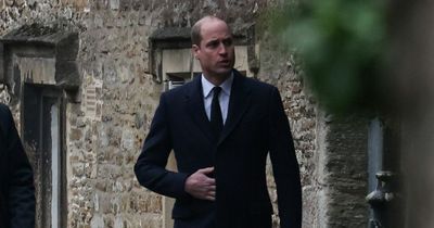 Prince William joins mourners at memorial to pay respects to former polo teacher