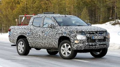 2023 Mitsubishi L200 Spied For The First Time As Stretched Test Mule