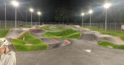 Floodlights for Grangemouth Pump Track after funding granted