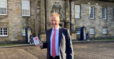 Kilbarchan man receives MBE for services to athletics