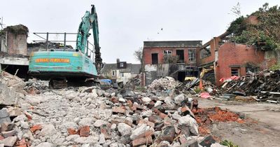 Demolition of long derelict Cardiff building begins to make way for student flats