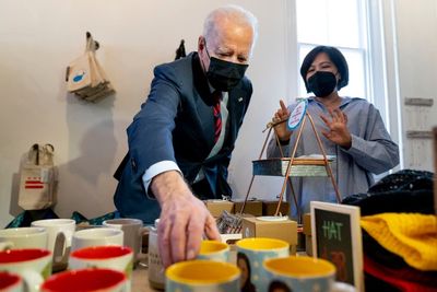 Joe Biden warns of ‘dire consequences’ for Putin and Russia from Washington gift store