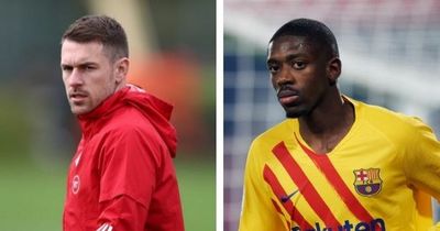 Ousmane Dembele in Barcelona stand off, Aaron Ramsey rumours heighten amid Newcastle links