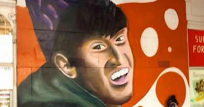 Paisley actor who plays Methadone Mick is the face of hit city mural