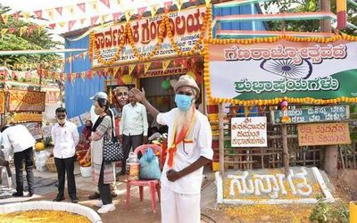 Syed Ishaq rebuilds library in Rajiv Nagar in Mysuru