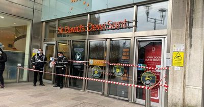 St David's shopping centre fire: Cardiff venue fills with smoke as blaze breaks out