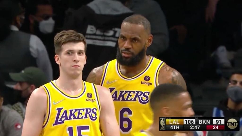 Hilarious Video Of LeBron Confusing Austin Reaves With…