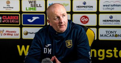 Facing depleted Rangers will still be tough task, says Livingston boss David Martindale