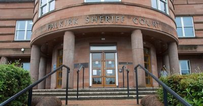 Falkirk yob spat at cops and bit officer's leg before threatening to poo on them