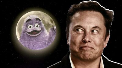 McDonald's Tesla Joke Sends Fake Grimacecoins to the Moon