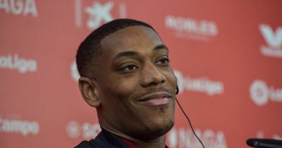 Man Utd striker Anthony Martial's first words after completing Sevilla loan switch