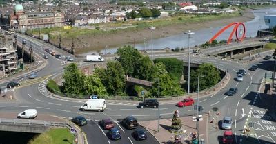 Plans to replace busy Newport city centre roundabout with traffic lights and new junction