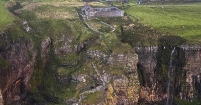 Clifftop Highland house with its own dramatic waterfall on the market for just £325k