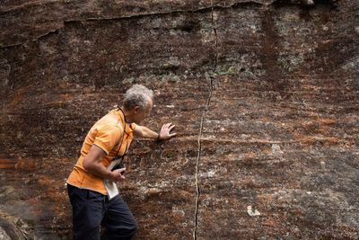 ‘It’s cracking’: fear rare rock formations at risk from NSW coalmine