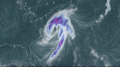 Blizzard likely to strike parts of New England this weekend as "bomb cyclone" forms