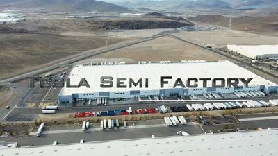 Watch First Drone Footage Of The 'Tesla Semi Factory' (At GF 1)