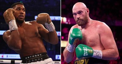 Tyson Fury claims Anthony Joshua has "lost $90million" as heavyweight row continues