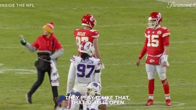 Patrick Mahomes had the perfect response to Travis Kelce’s two brilliant calls on 13-second drive