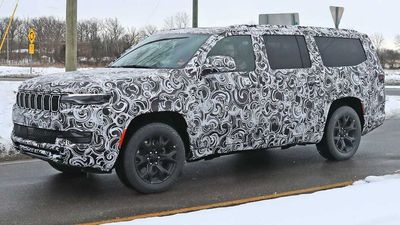 Long-Wheelbase Jeep Wagoneer Spied For First Time