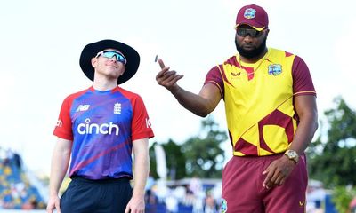 West Indies beat England by 20 runs to win third T20 – as it happened