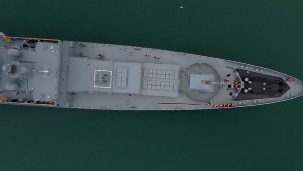 VIDEO: Black Ops: Russian Fleet Takes To Black Sea Just Miles From Ukraine Coast