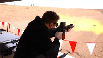 Shooting the Guns You Can't (Realistically) Own at the Gun Industry's Range Day