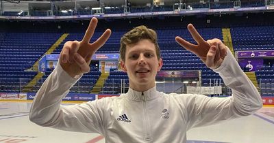 Nottingham speed skater Niall Treacy inspired by Dave Ryding's skiing heroics ahead of Winter Olympics debut