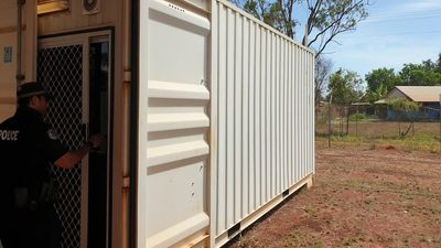 Northern Territory Police Association calls for end to cops working in shipping containers