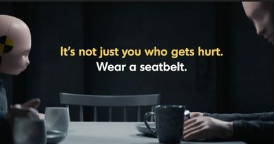 Hard-hitting campaign warns Lanarkshire drivers not wearing seatbelt could cost lives